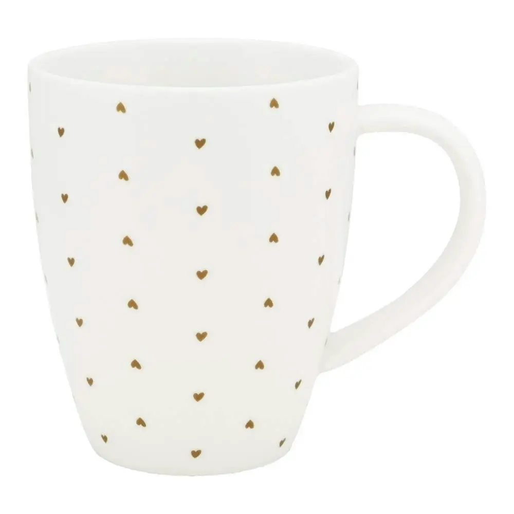 VTWonen White Golden Hearts 250ml Mug