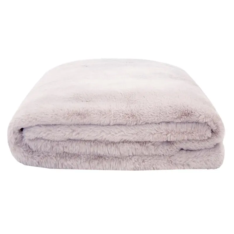 Bambury Frida Faux Fur Thistle Throw