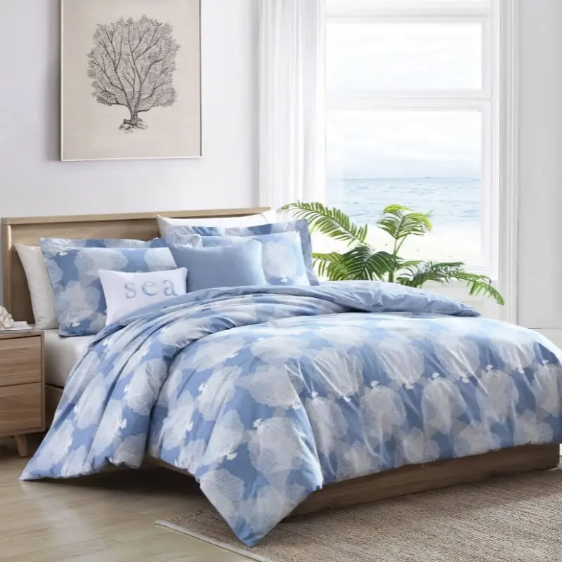 Tommy Bahama Ohana Coastal Blue Quilt Cover Set