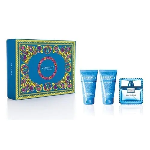 Versace Fraiche 3Pc Gift Set for Men by Versace