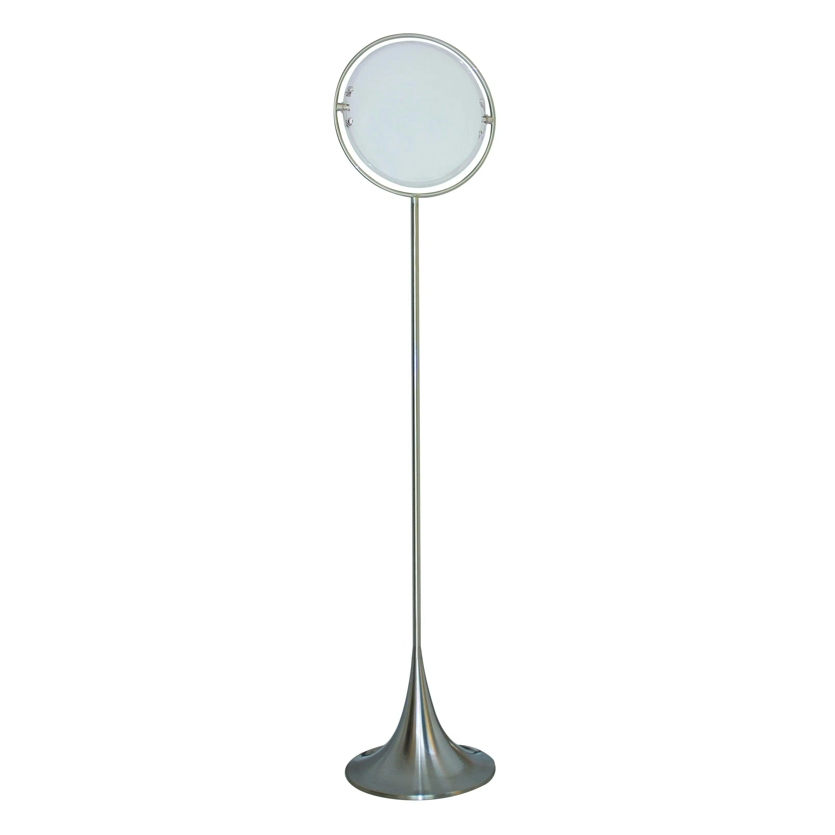 Solar 2 Light Swivel Glass Floor Lamp CLEARANCE OVER 50% OFF