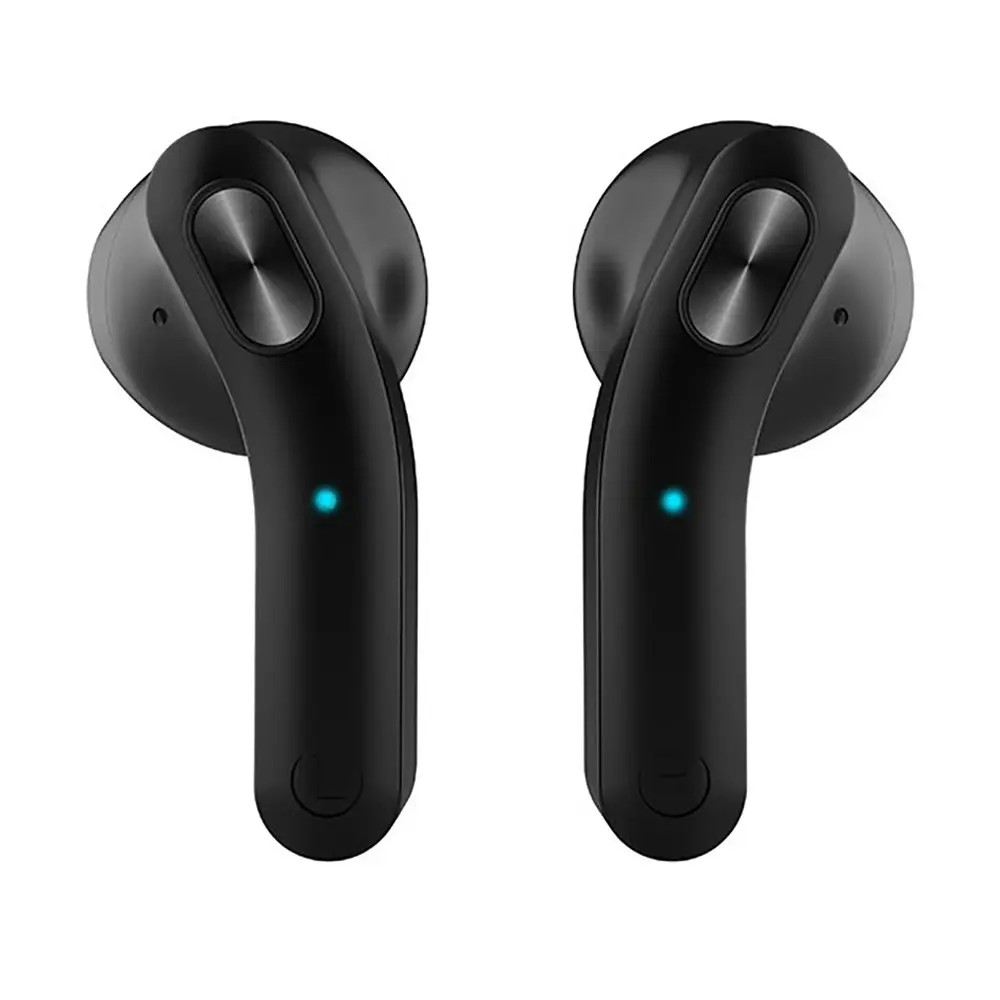 Urban Move True Wireless Earbuds Bluetooth Earphones IP4X Smart Touch w/Mic BLK