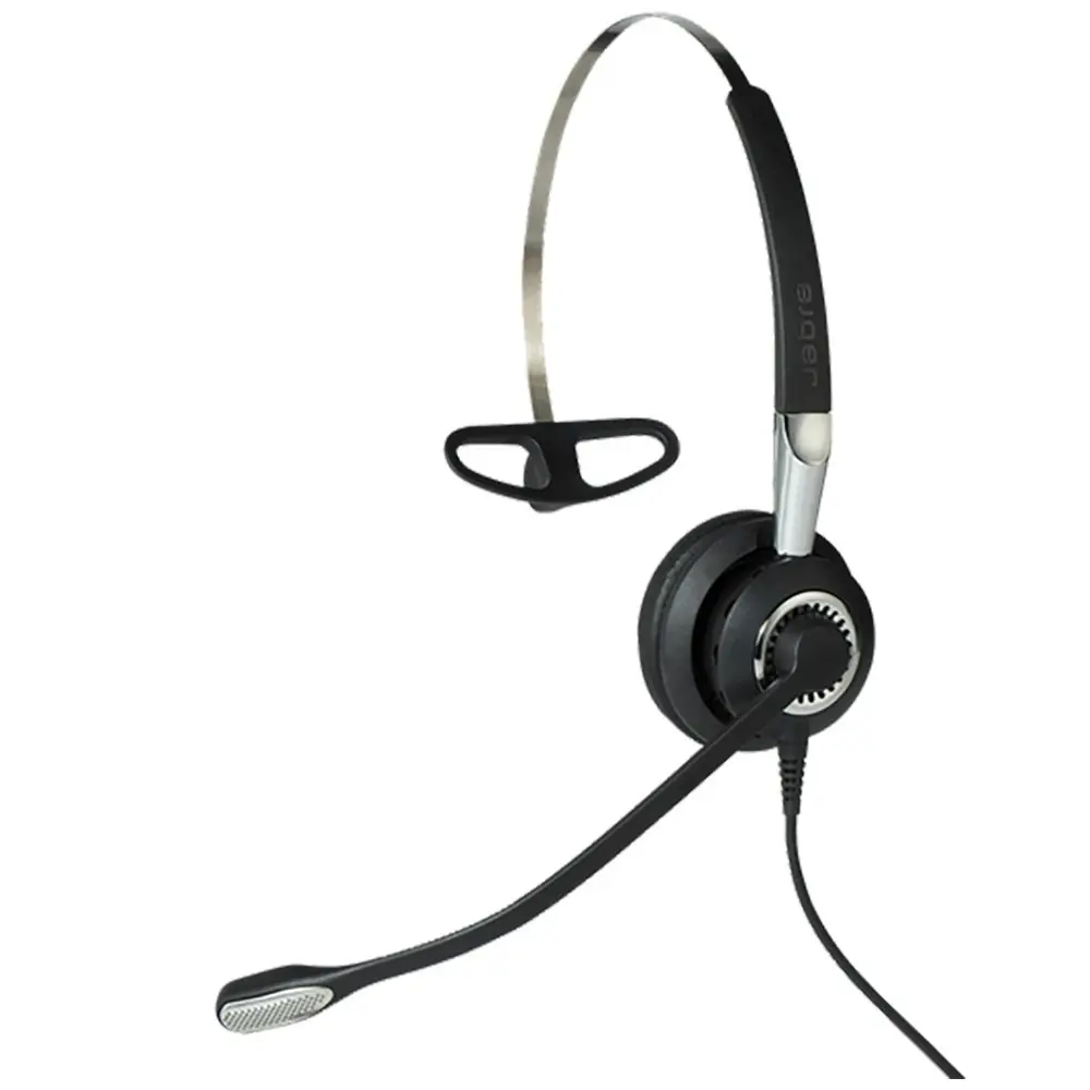 Jabra Corded Biz 2400 II Mono QD Wired Headset w/Noise-Cancelling Microphone