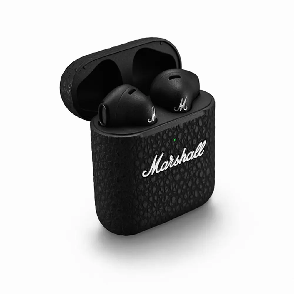 Marshall Minor III In-Ear True Wireless BT Headphones For iPhone/Samsung Black