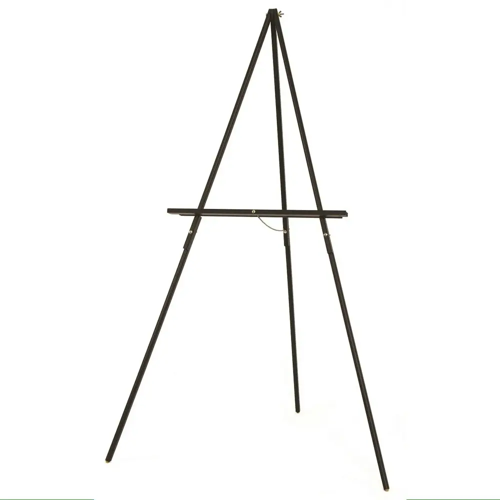 Jasart Tri-Fold Tripod Lightweight Display Easel Stand Art Canvas Holder Black