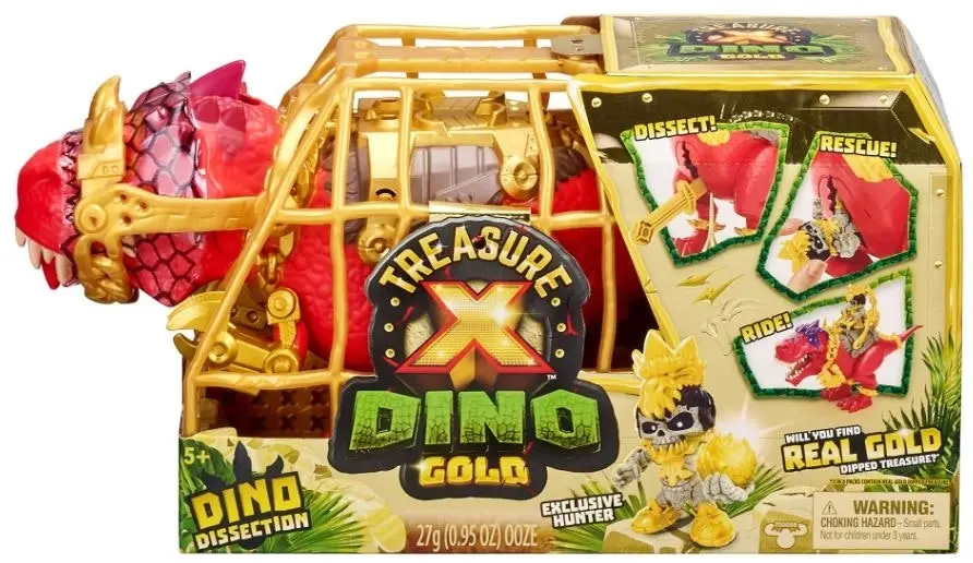 Treasure X Dino Gold Dino Dissection S2