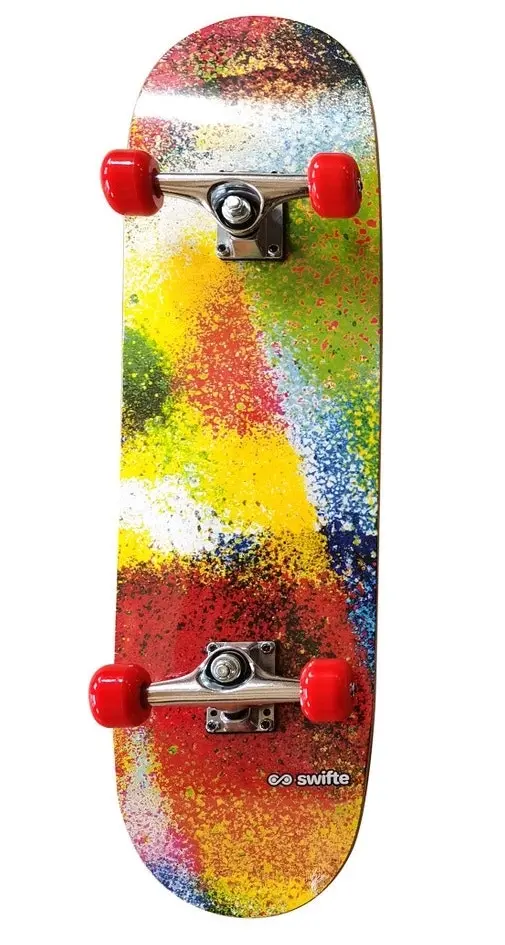 Swifte 31 X 8.25" Skateboard - Spray Paint