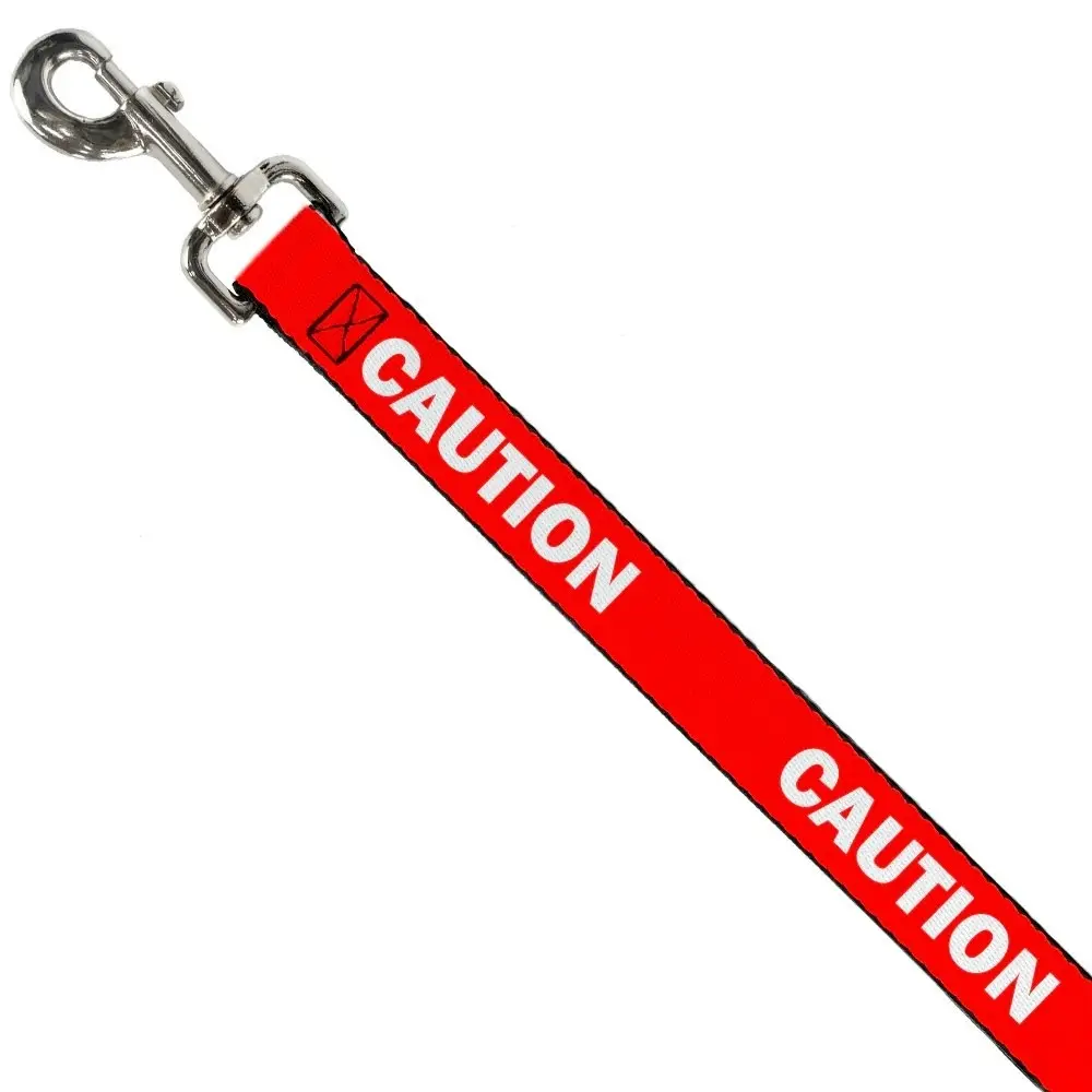 Buckle Down USA Dog Lead - 'Caution'