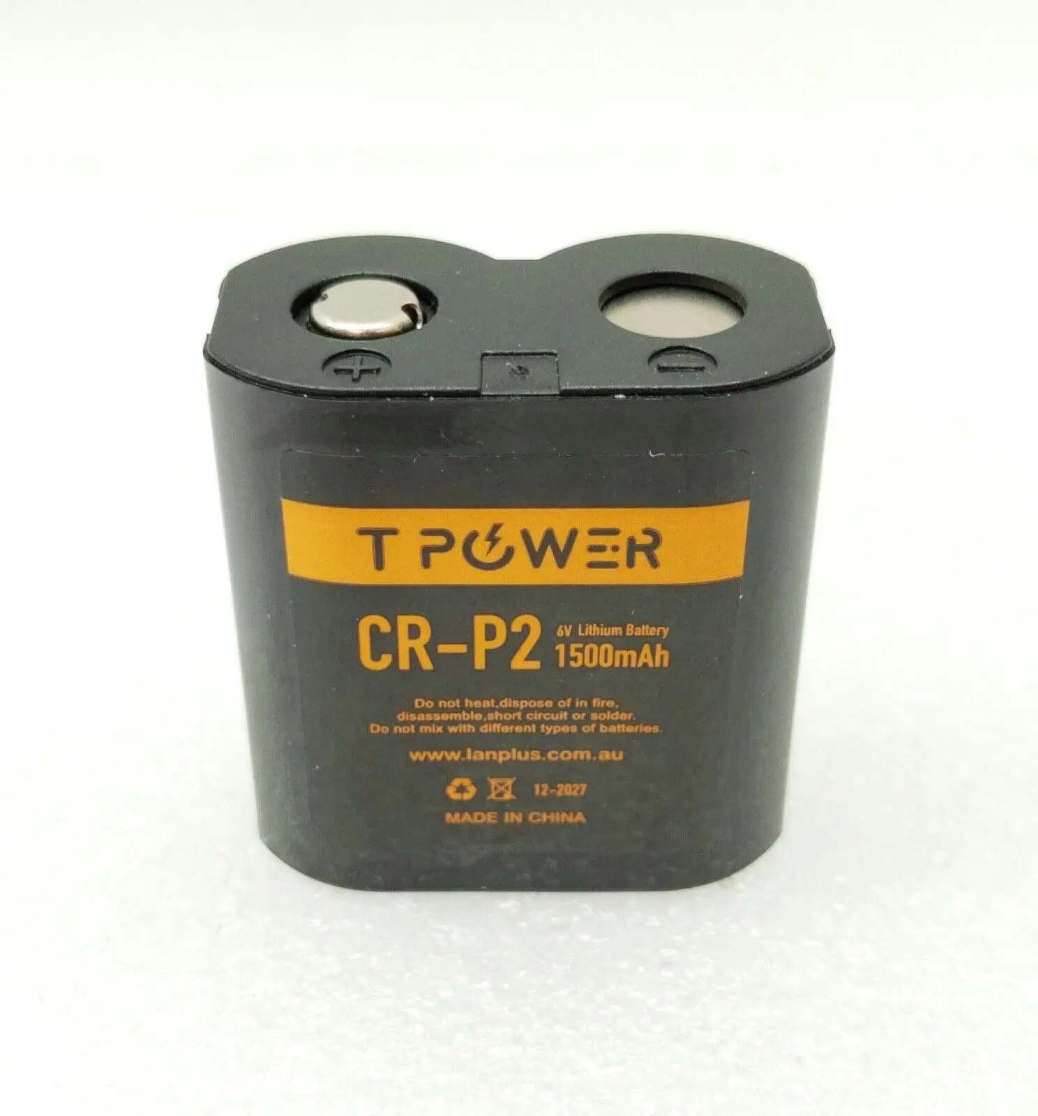 CRP2 Lithium Photo Battery 1500mAh CRP2 6V CR-P2