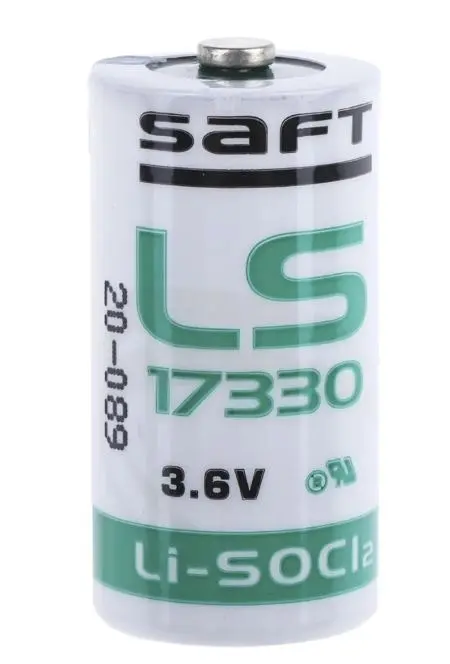 Saft Lithium Thionyl Chloride 3.6V, 2/3 A Battery