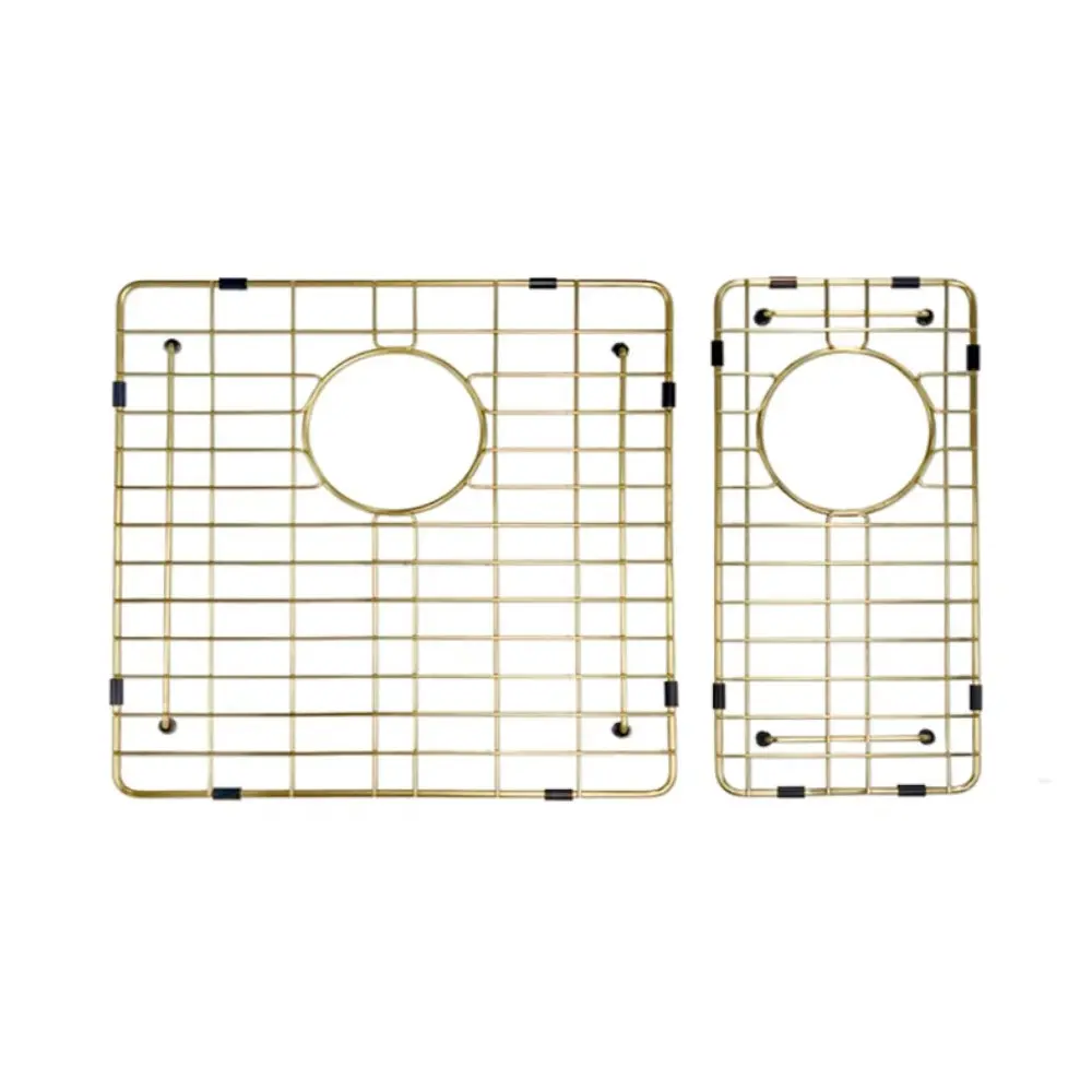 Meir Lavello Protection Grid for MKSP-D670440 (2pcs) Brushed Bronze Gold GRID-04-BB