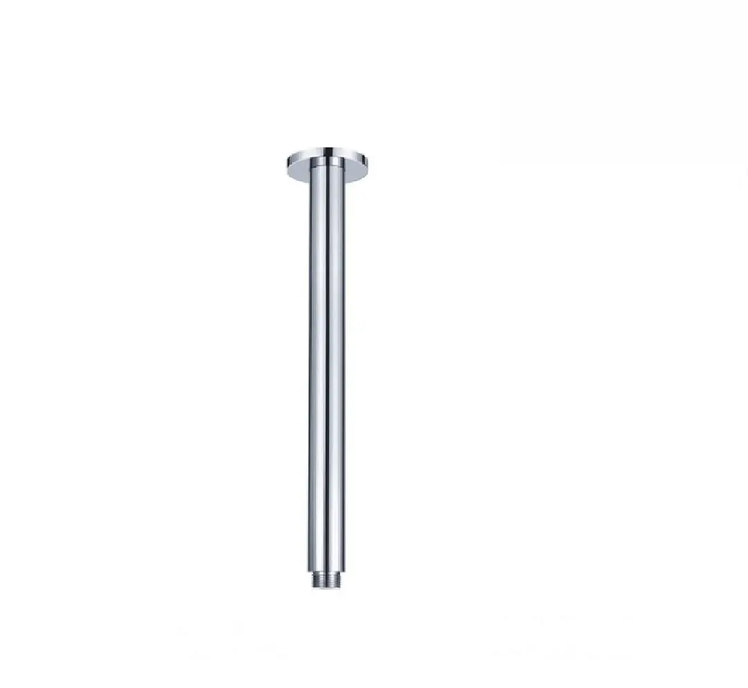 Fienza Round Ceiling Dropper Arm 300mm Chrome 422101B