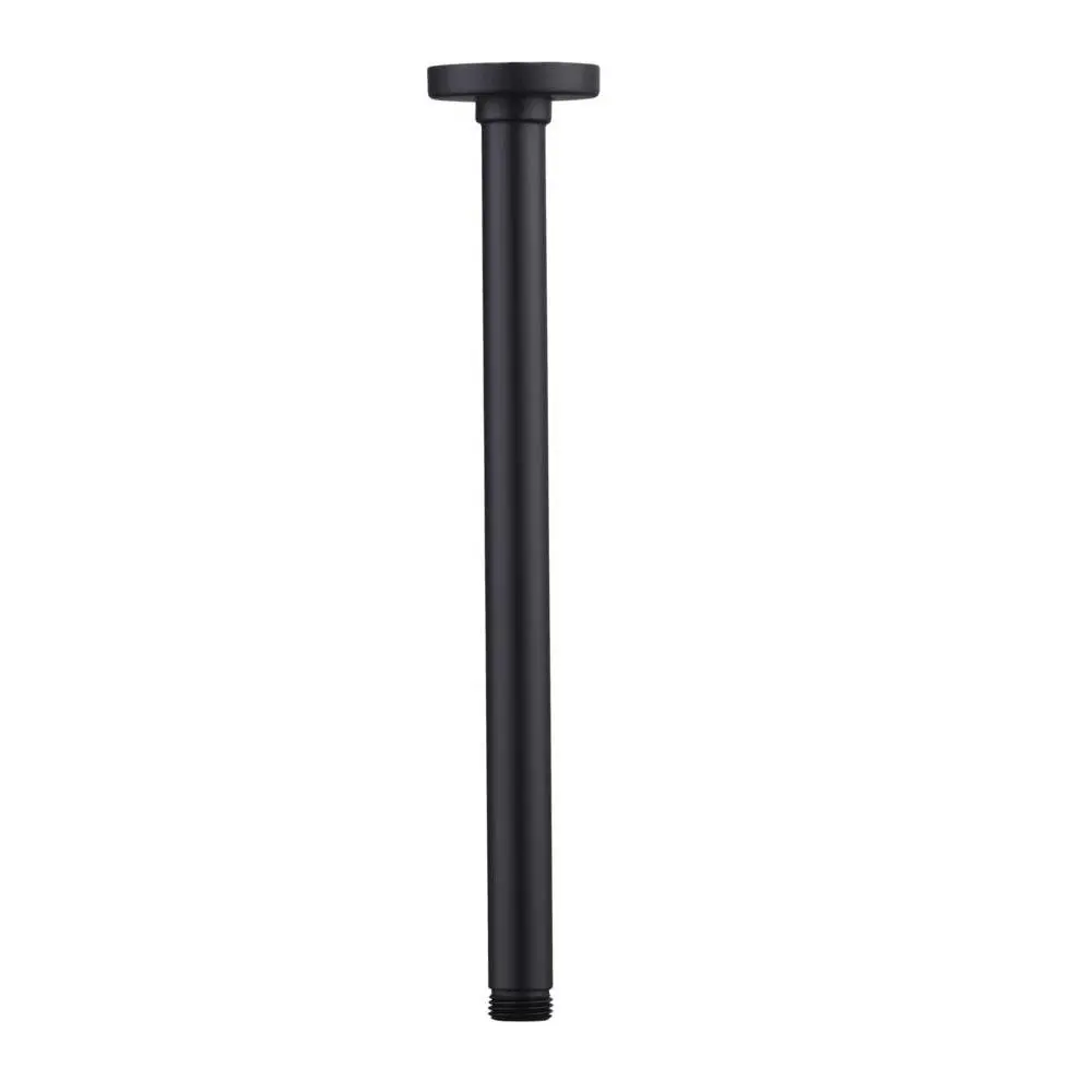 Oliveri Rome Ceiling Arm STR Matte Black RO15293MB