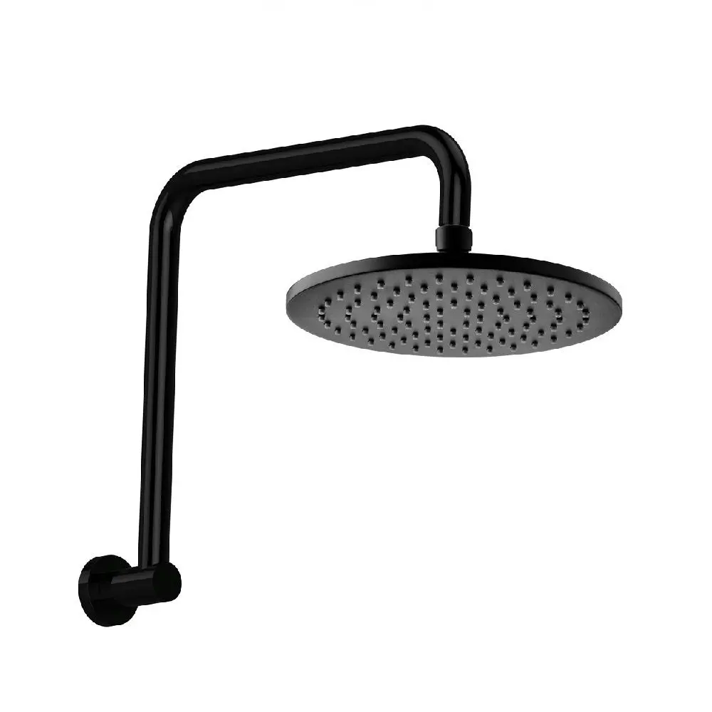 Fienza Shower Hustle Round Set Matte Black 411108B-A