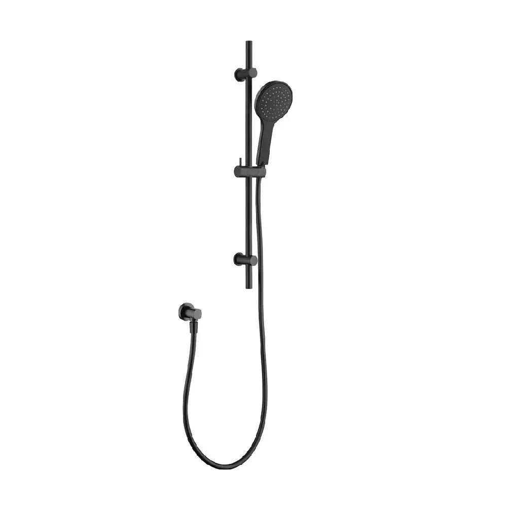 Fienza Kaya Shower Rail Matte Black 444109B