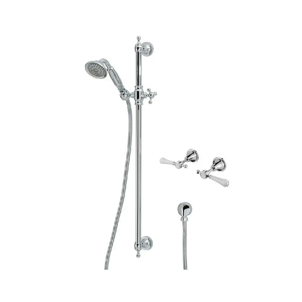 Fienza Lillian Lever Rail Shower Set Chrome 339103