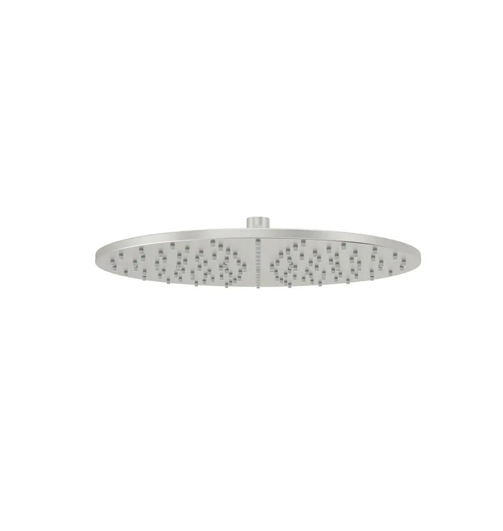 Meir Round Shower Rose 300mm Brushed Nickel MH06-PVDBN