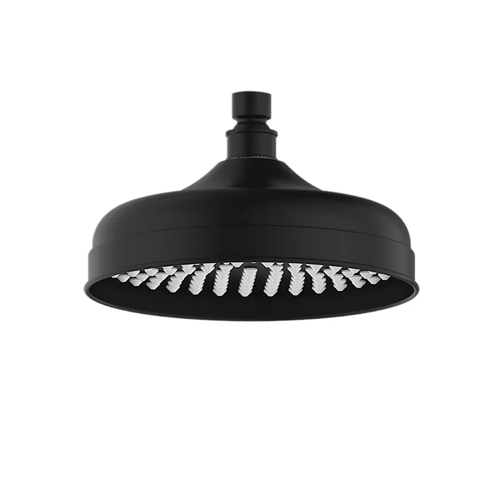 Nero York 200mm Shower Head Matte Black NR508094MB