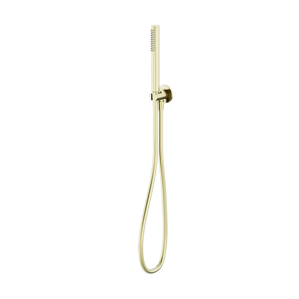 Nero Round Shower Bracket Brushed Gold NR307BG