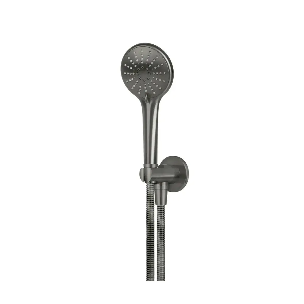 Meir Round Hand Shower on Fixed Bracket Tiger Bronze MZ08-PVDBB