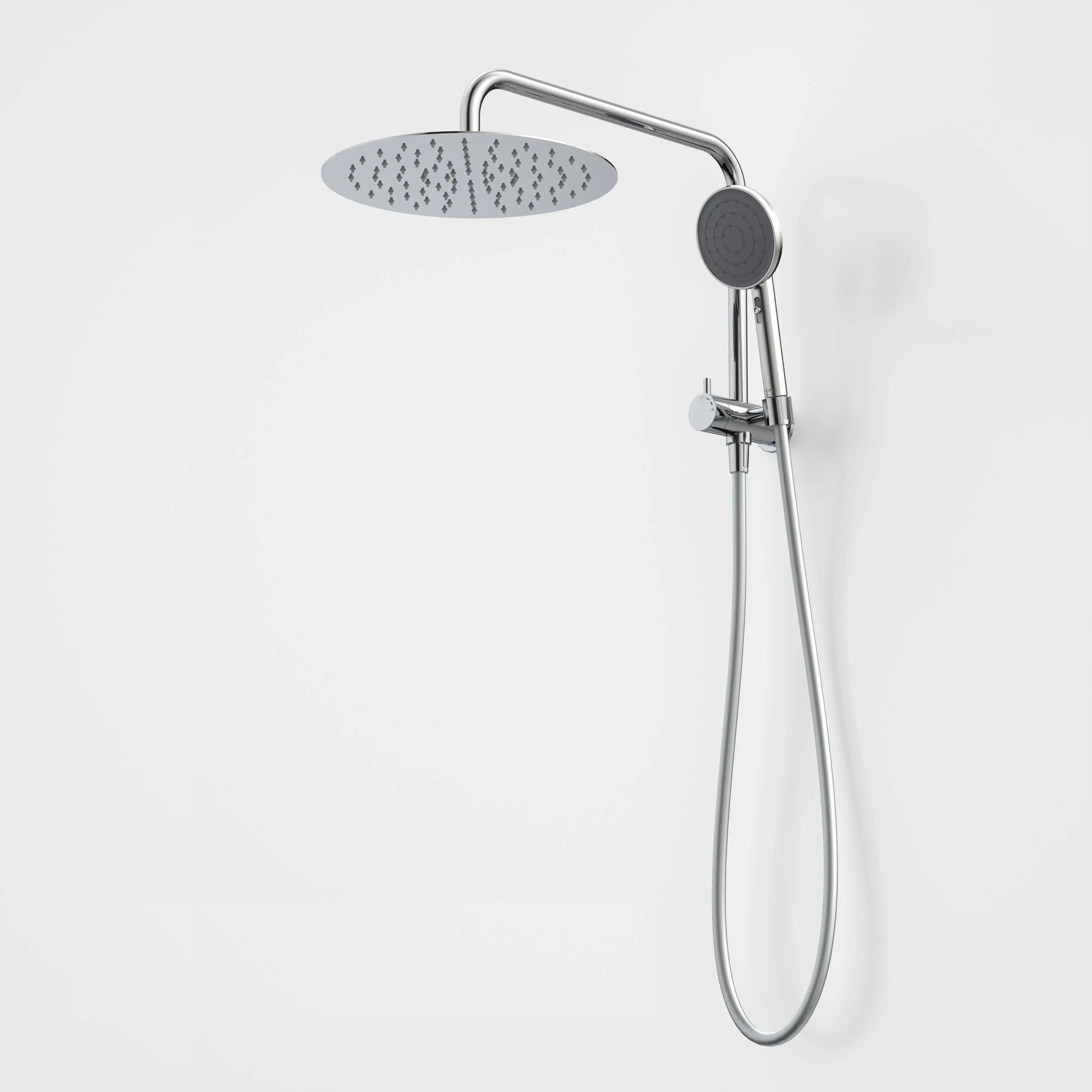 Caroma Urbane II Compact Twin Shower 300mm Chrome 99632C3A