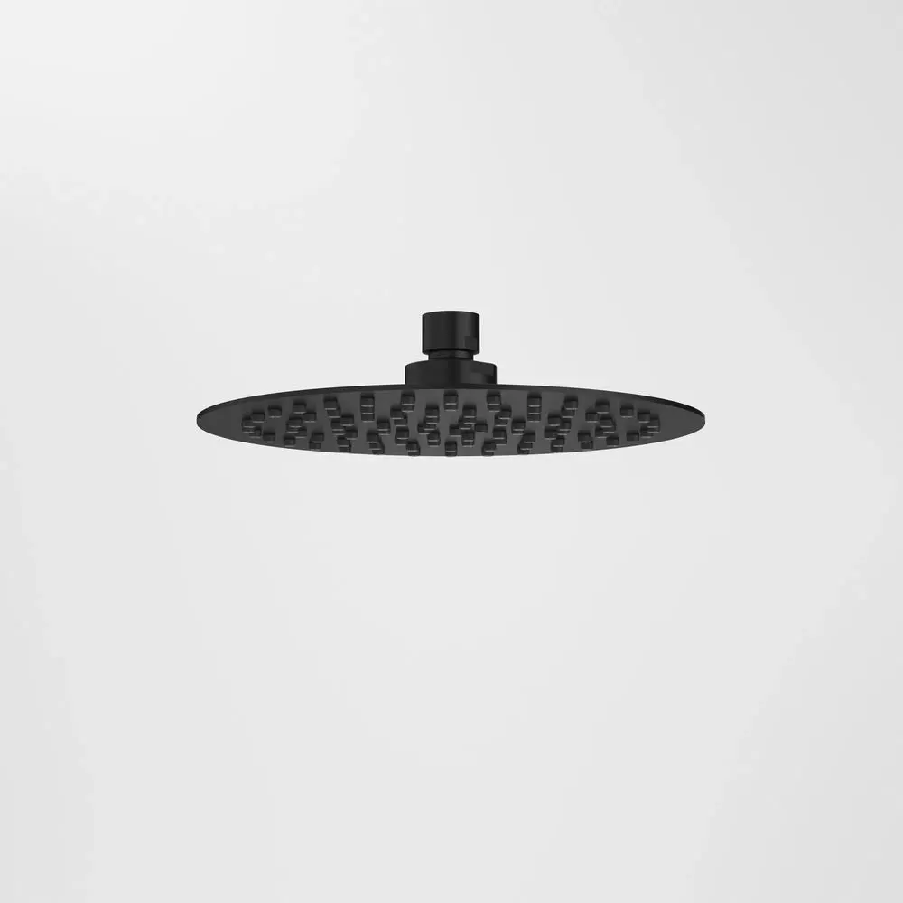 Caroma Urbane II Round Rain 200mm Matte Black 99663B4E