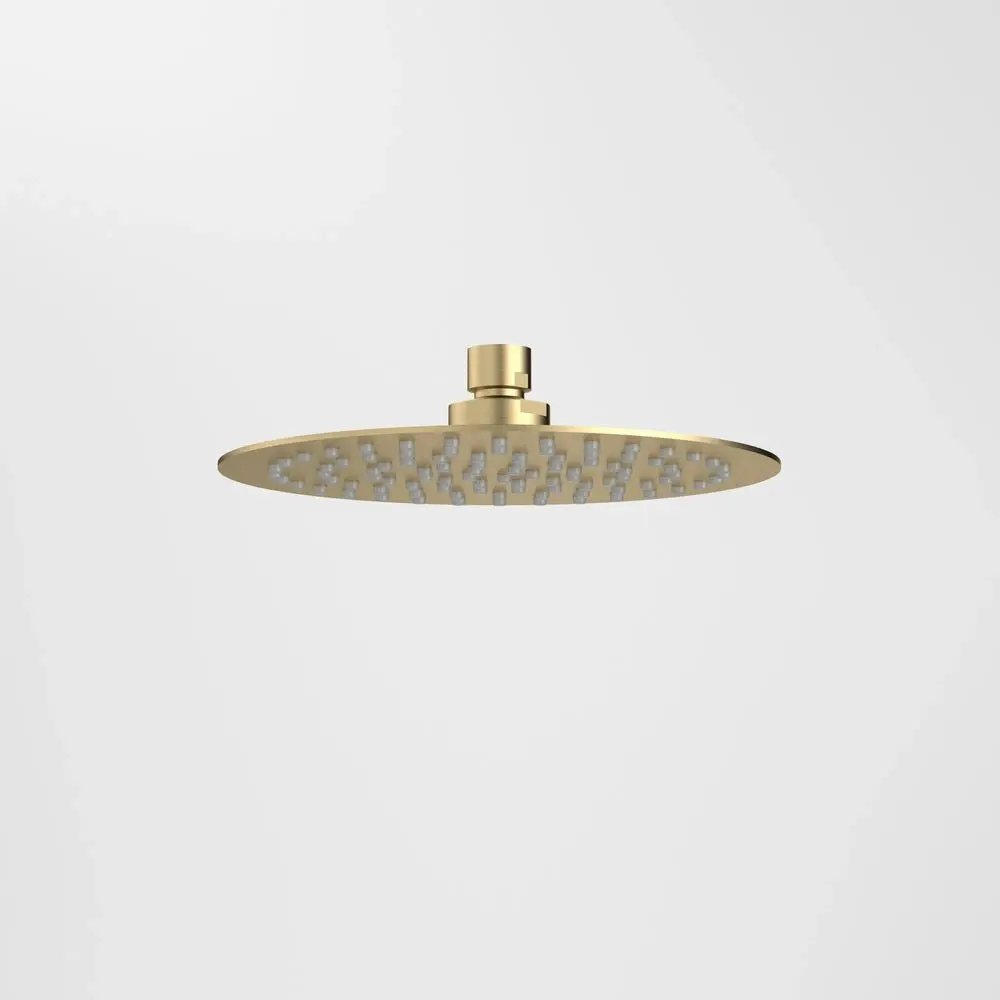 Caroma Urbane II Round Rain 200mm Brushed Brass 99663BB4E