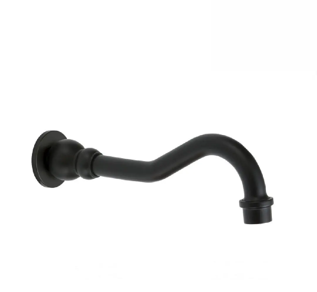 Fienza Lillian Fixed Bath/ Basin Spout Matte Black 336110B