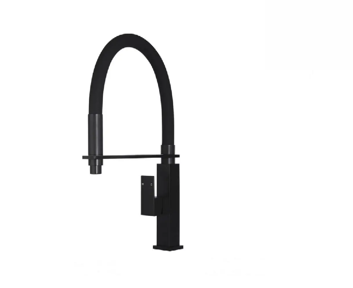 Meir Kitchen Mixer Square Matte Black MK05