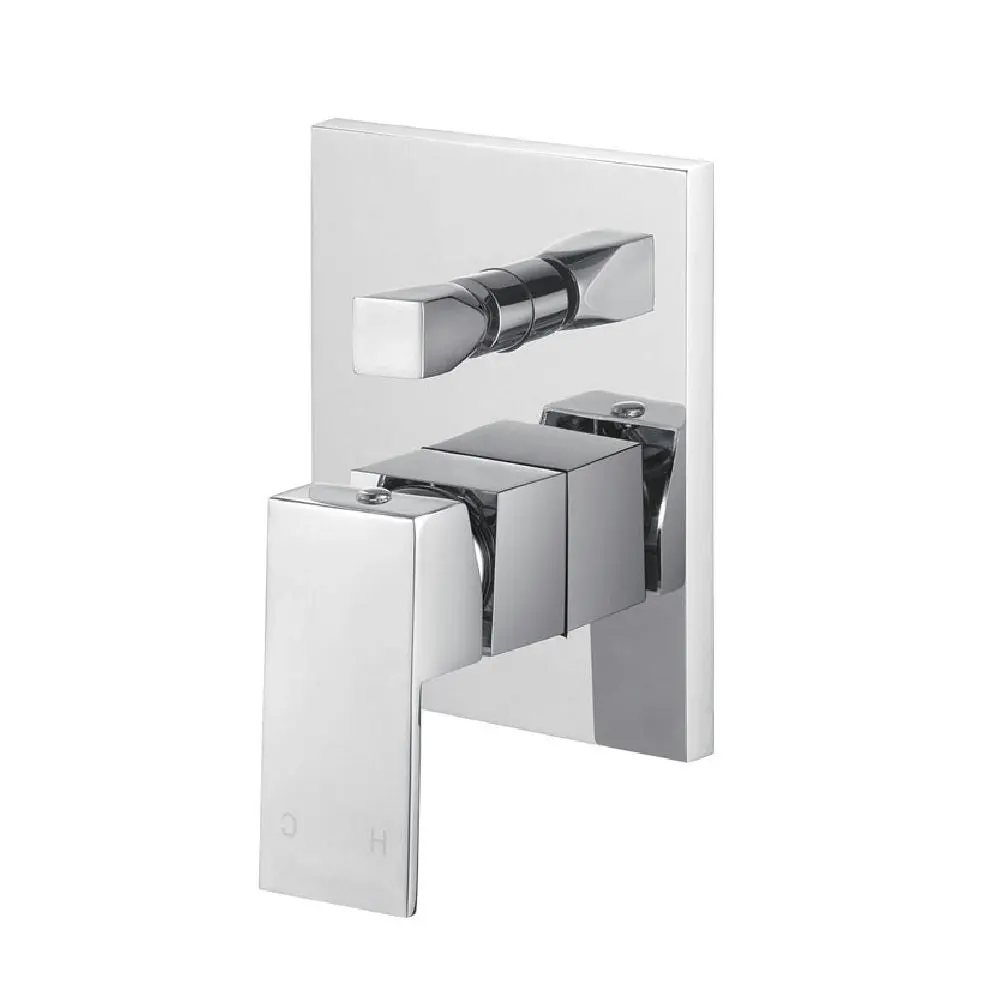 Fienza Jet Wall Shower/ Bath Mixer with Diverter Chrome 217102