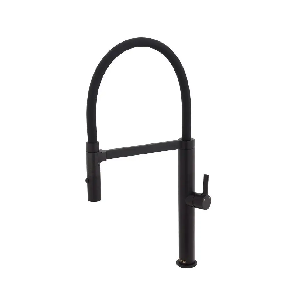 Fienza Sansa Sink Mixer Pull Down Matte Black 229109B