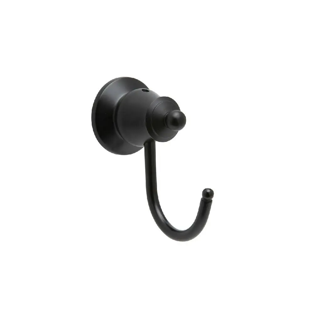 Fienza Lillian Robe Hook Matte Black 81004B