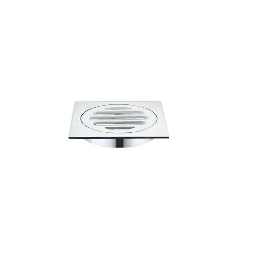 Meir Floor Grate 80mm Chrome MP06-80-C