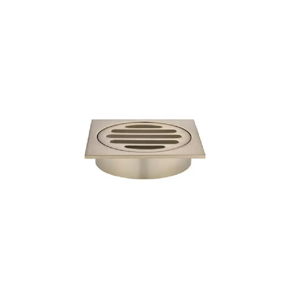 Meir Floor Grate 80mm Champagne MP06-80-CH