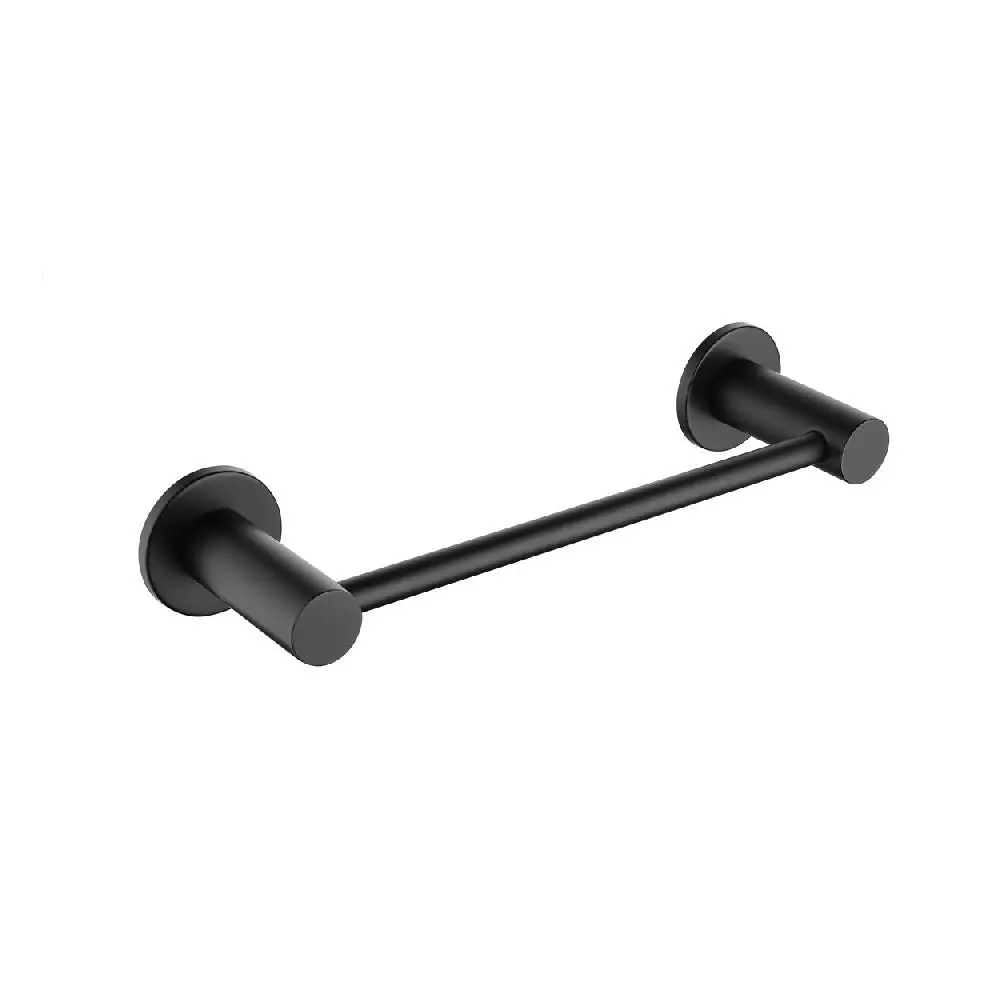 Fienza Hustle Towel Holder Matte Black 82502