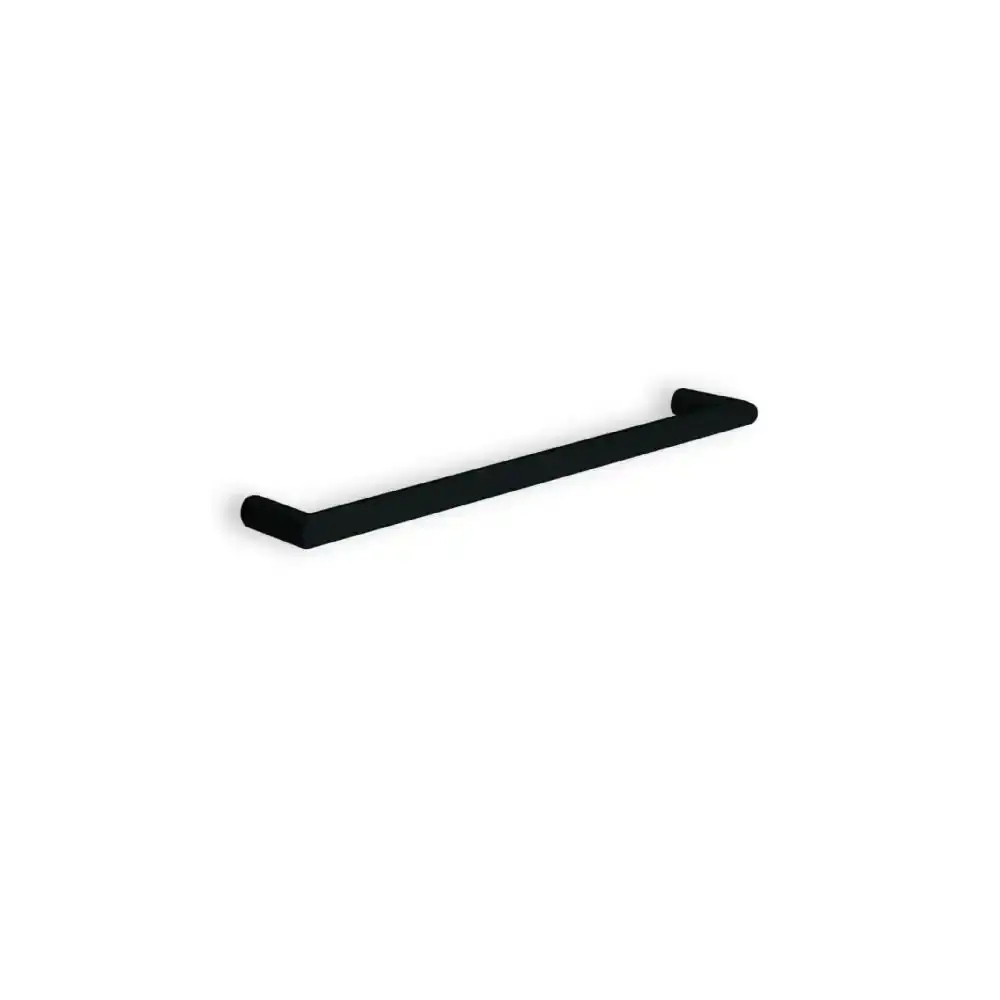 Thermogroup Round Single Rail 632x32x100mm (Heated) Matte Black DSR6B