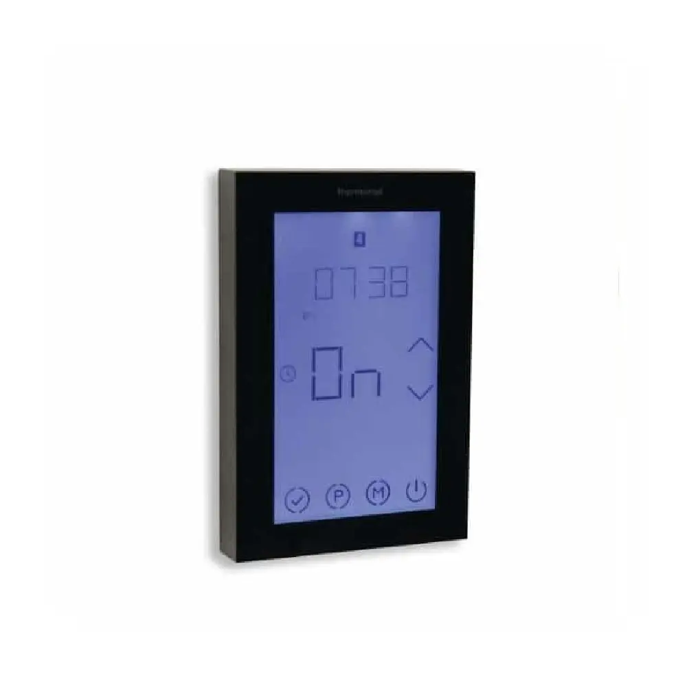 Thermogroup Touch Screen 7 Day Timer Black TRTSB