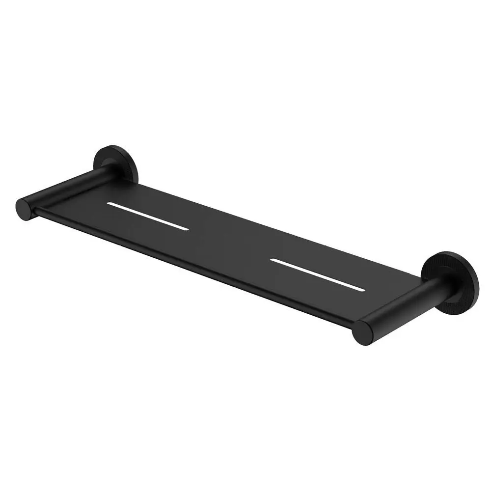 Fienza Axle Shower Shelf Matte Black 83107MB