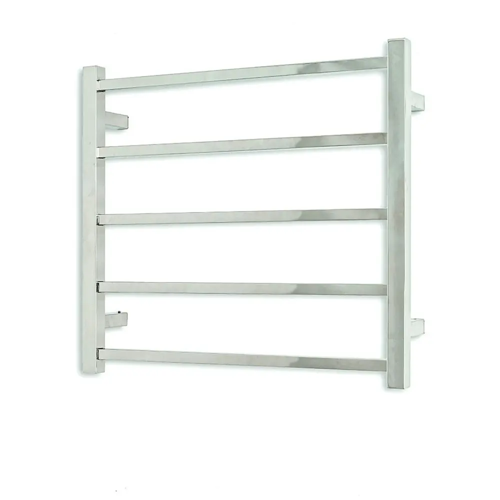 Radiant Polished 600 x 550mm Square Non Heated Towel Rail SLTR03-600