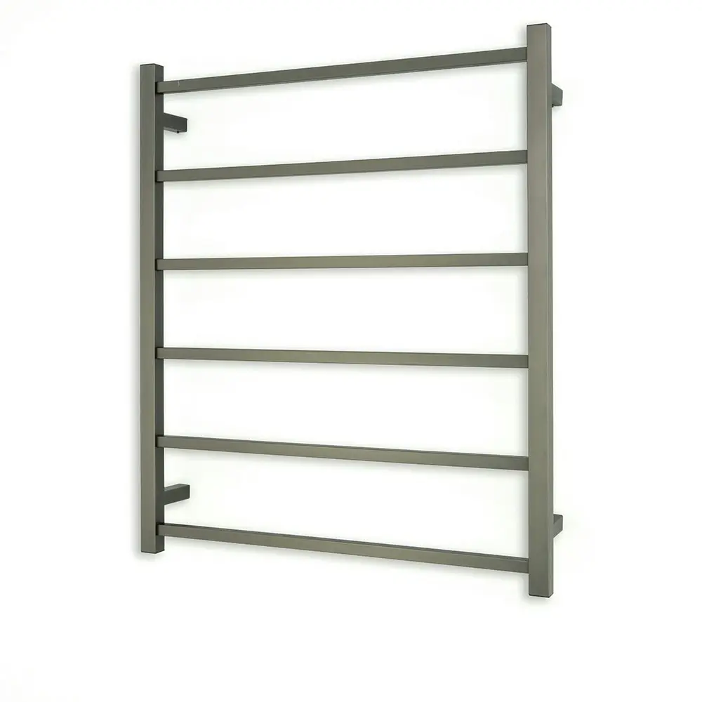 Radiant Gun Metal Grey 700 x 830mm Square Non Heated Towel Rail GMG-SLTR01