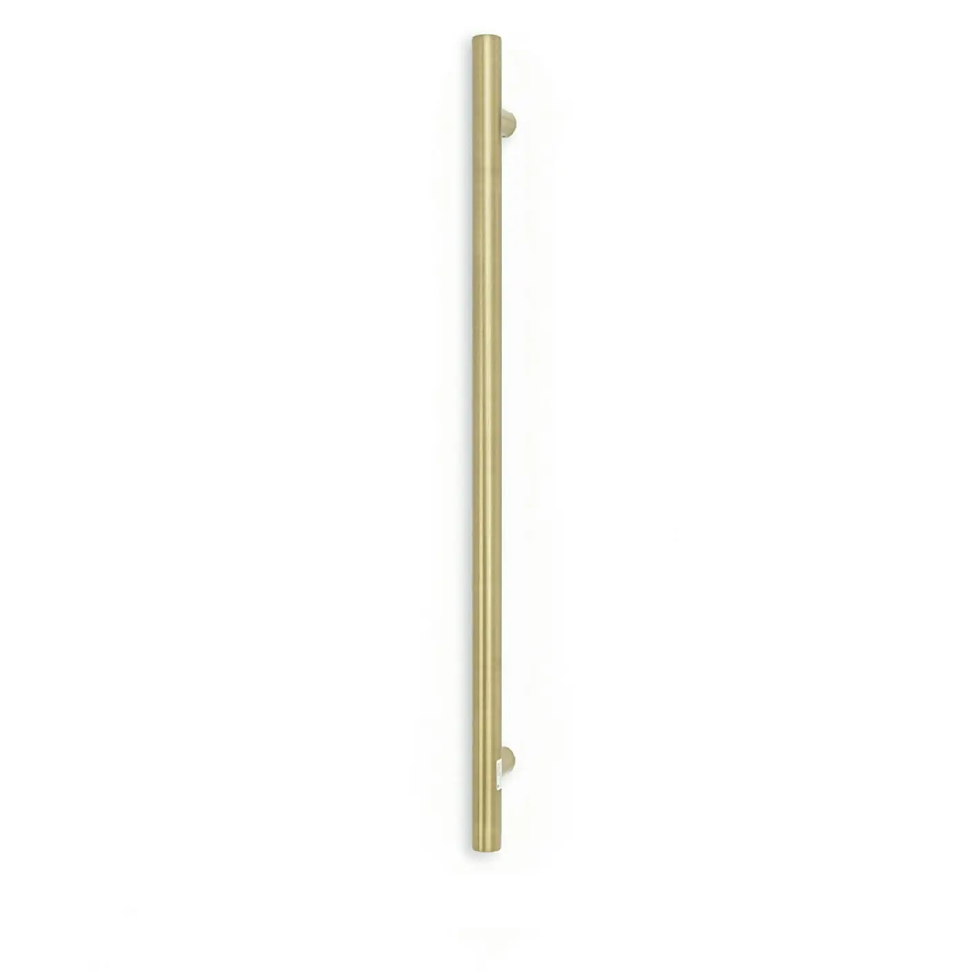 Radiant Vertical Single Heated Towel Bar 40mm X 950mm Light Gold (Top or Botton Wiring) LG-VTR-950