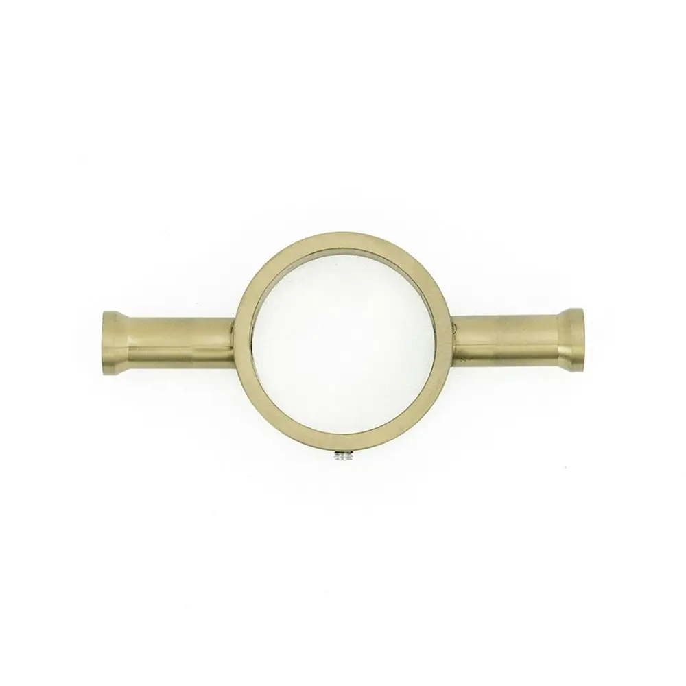 Radiant Vertical Towel Rail Hook for Vertical Heated Bar Light Gold (Top or Botton Wiring) LG-VTR-HOOK