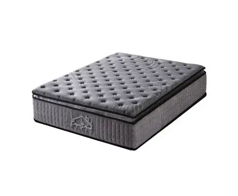 Bamboo Charcoal Mattress Pocket Spring Pillowtop 5 Zone 32cm Depth