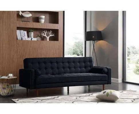 Sofa Marcella Black Standard Fabric