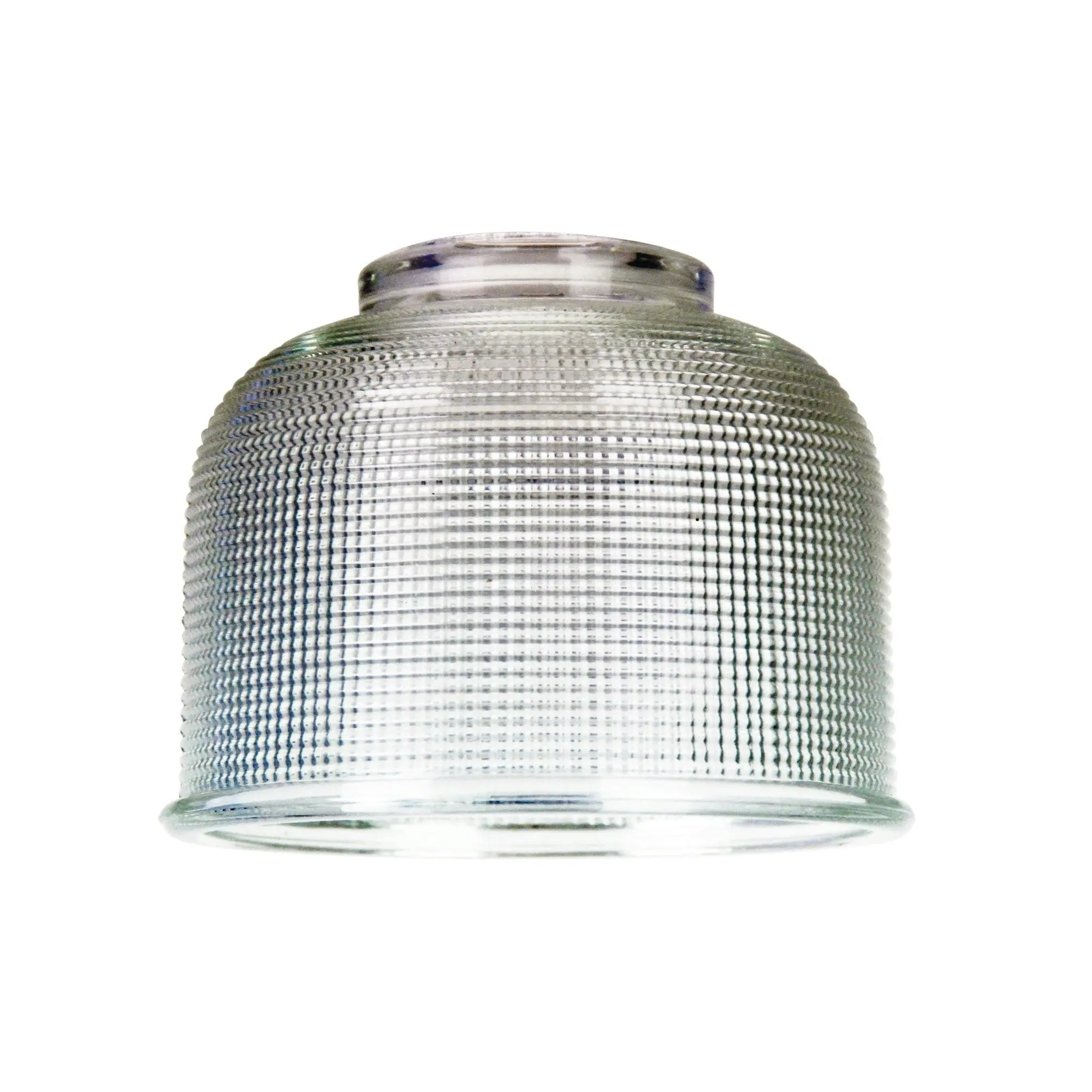 MAISON.15 15cm Retro Halophane Clear Glass Shade