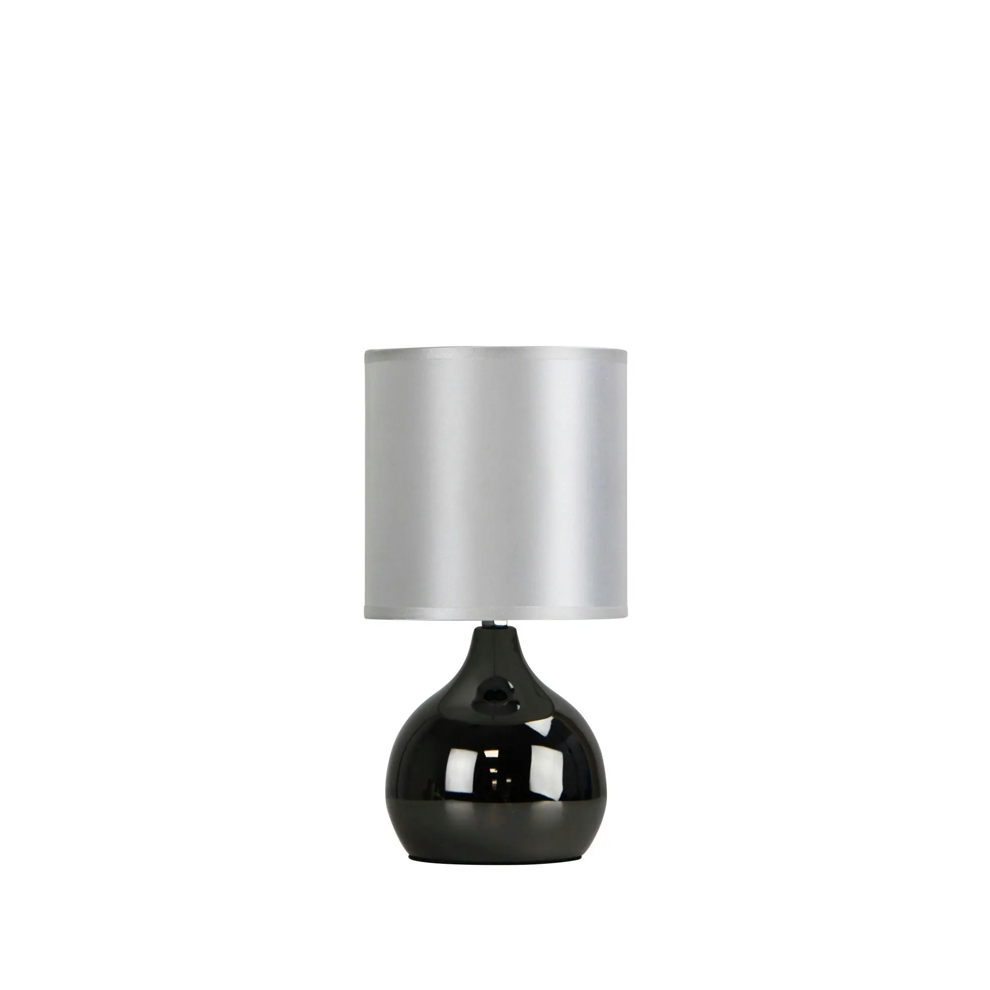 LOTTI ON / OFF Touch Lamp in Gunmetal Finish