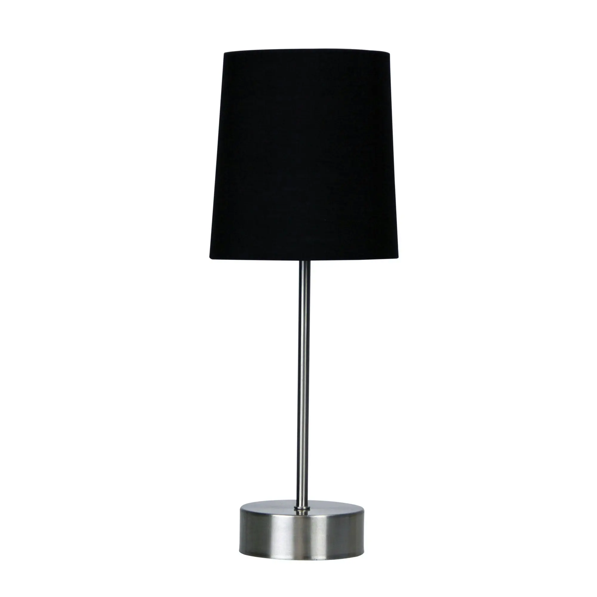 Lancet ON-OFF Touch Lamp Black Shade