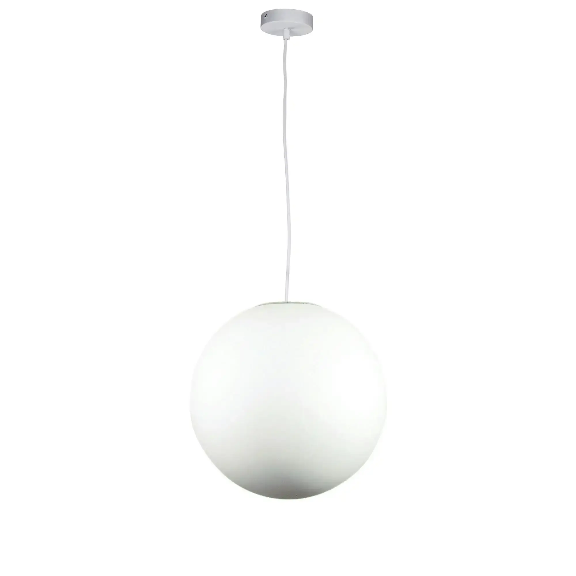 PHASE 40 White Acrylic Sphere Pendant