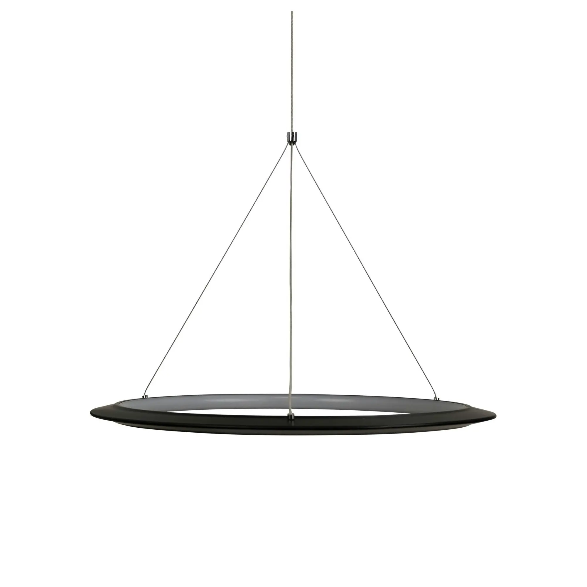 SATURN.60 CCT Modern LED Halo Pendant Black