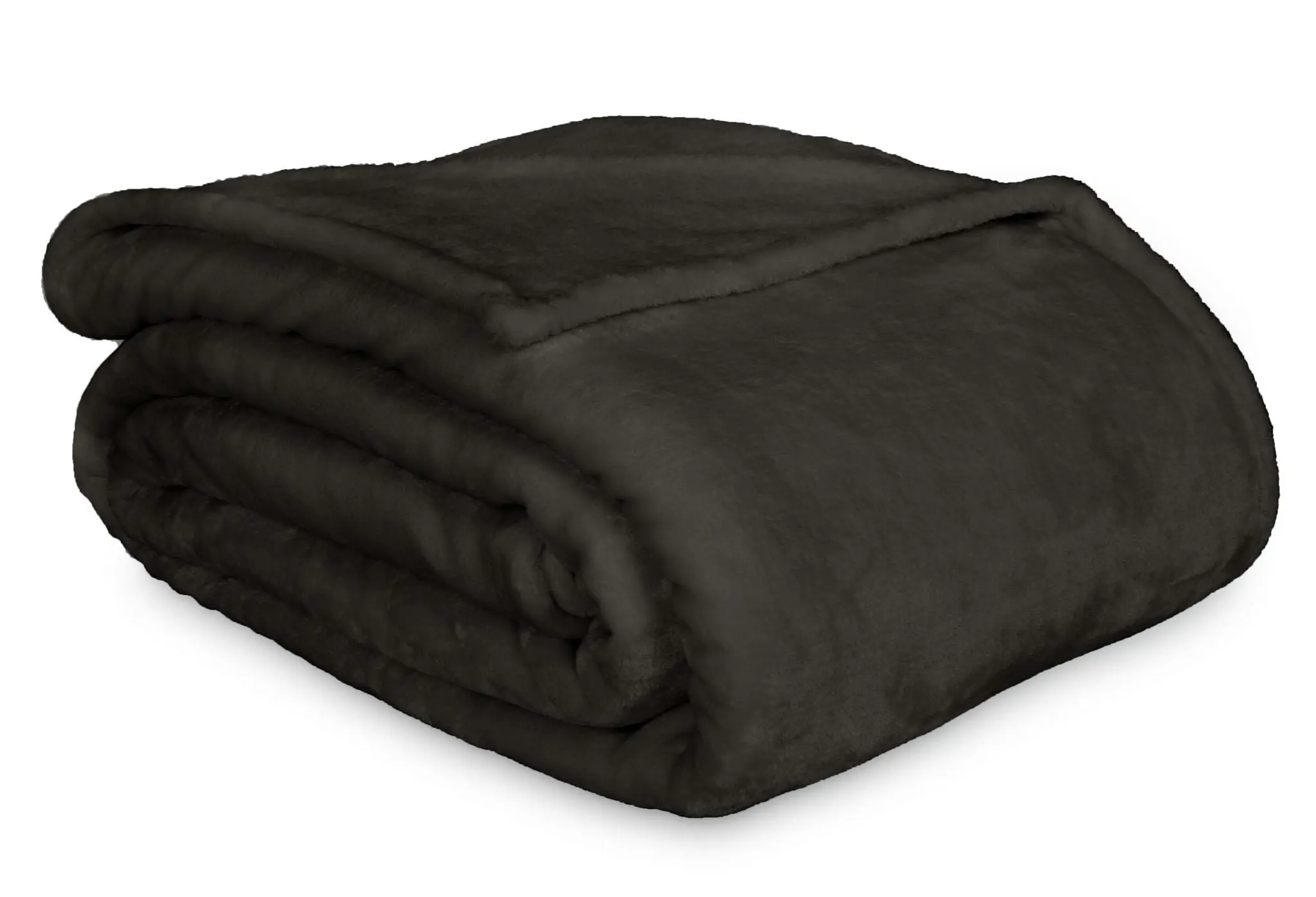 ARDOR BOUDOIR "Lucia" LUXURY PLUSH VELVET BLANKET - CHARCOAL